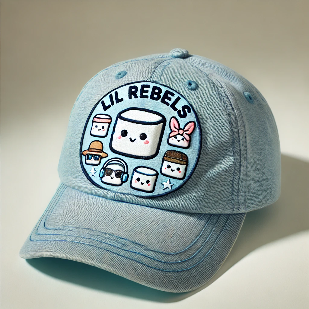 Meet the Rebels denim hat & patch
